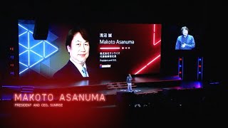 YouTube Brandcast Japan 2019 l Makoto Asanuma, President and CEO, SUNRISE