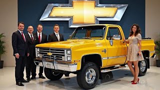 The 2025 Chevy Silverado 4x4 Revives the Legendary 1987 Model – A Game Changer!