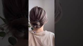 똥손도 5번만 연습하면 성공하는 로우번 헤어 스타일링 #hairstyle #lowbun