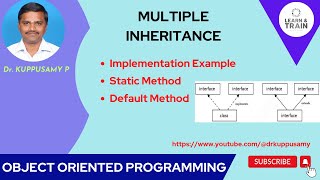 41 Multiple Inheritance using Java Interface in OOP