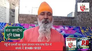 संत जगदीश मुनि जी ने 15 हजार से भी ज्यादा गेहूँ से पीड़ित रोगी ठीक किये है  8146019137