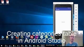 Android Calorie Counter App - 5 Creating categorie
