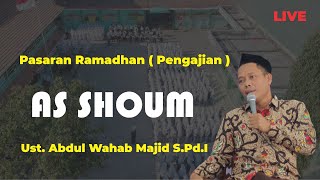 Download Mp3 LIVE Pasaran Ramadhan ( Pengajian Kitab ) Kitab As Shoum || Ust. Abdul Wahab Majid S.Pd.I