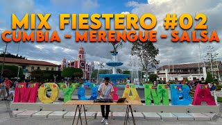 MIX FIESTERO 02 (CUMBIA - MERENGUE - SALSA - AZUCENA CALVAY - BARETO - LOS MENDEZ - ANACONDA, ETC )