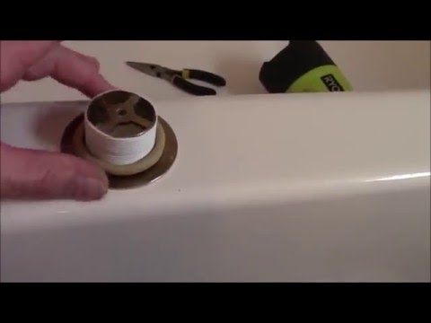 How to repair leaking bathtub drain, DIY fix leaking bathtub drain. How to clear clogged tub drain How to repair leaking bathtub drain, DIY fix leaking bathtub drain. How to clear clogged tub drain