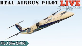 FlyJSim Q400 | Q4XP Flown by a REAL Airbus Pilot | Best Turboprop ever?! |#Q400