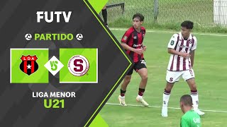 Partido: Alajuelense 3-1 Saprissa / Liga Menor U21