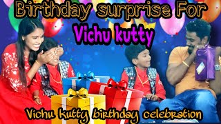 VICHU KUTTY BIRTHDAY CELEBRATION SURPRISE FOR VICHU KUTTY