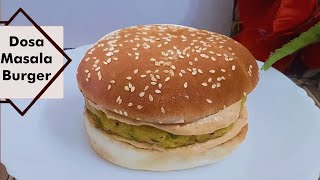 McDonald's Jaisa Dosa Masala Burger | Fusion Recipe | THE FLAVORS LAB