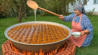Traditional Azerbaijani Walnut Baklava | Grandma’s Handmade Secret Recipe