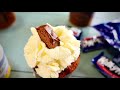 Milky Way Chocolate Caramel Nougat Bar Cupcakes ミルキーウェイ・カップケーキ