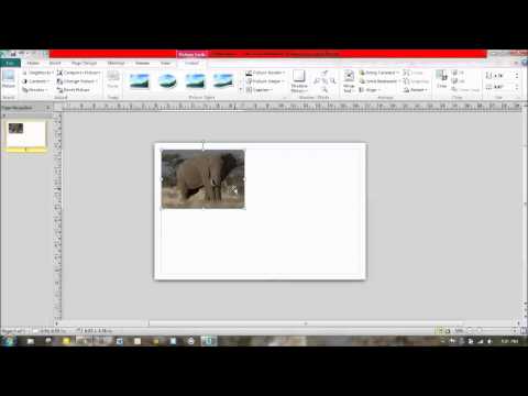 Importing and Editing Images in Publisher Importing and Editing Images in Publisher