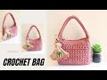 SIMPLE BAG CROCHET TUTORIAL, STEP BY STEP