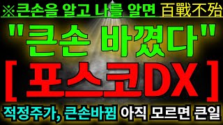 [포스코dx 주가 전망] 큰손이 어디에 있는지도 모르고 투자하면 큰일이죠?