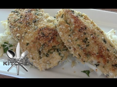 QUINOA CRUSTED CHICKEN (Gluten Free) - Nicko's Kitchen QUINOA CRUSTED CHICKEN (Gluten Free) - Nicko's Kitchen