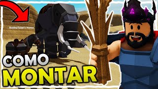 Como montar no Cavalo e Elefante no The Survival Game roblox