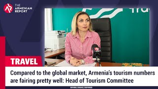 Compared to the global market, Armenia’s tourism numbers are fairing pretty well