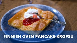 Finnish oven pancake