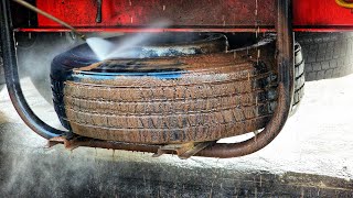 MUDDIEST TRUCK EVER Satisfying DEEP Clean Detailing ASMR How To Wash Truck?