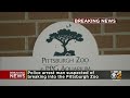 person apprehended after breaking into pittsburgh zoo