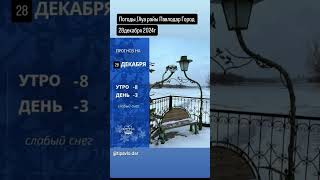 Погоды /ауа райы Павлодар город 28декабря 2024год🇰🇿🇰🇿 #2024жыл