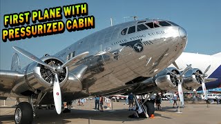 First Plane with a Pressurized Cabin - Boeing 307 Stratoliner Plane History | Aviation history | 4K