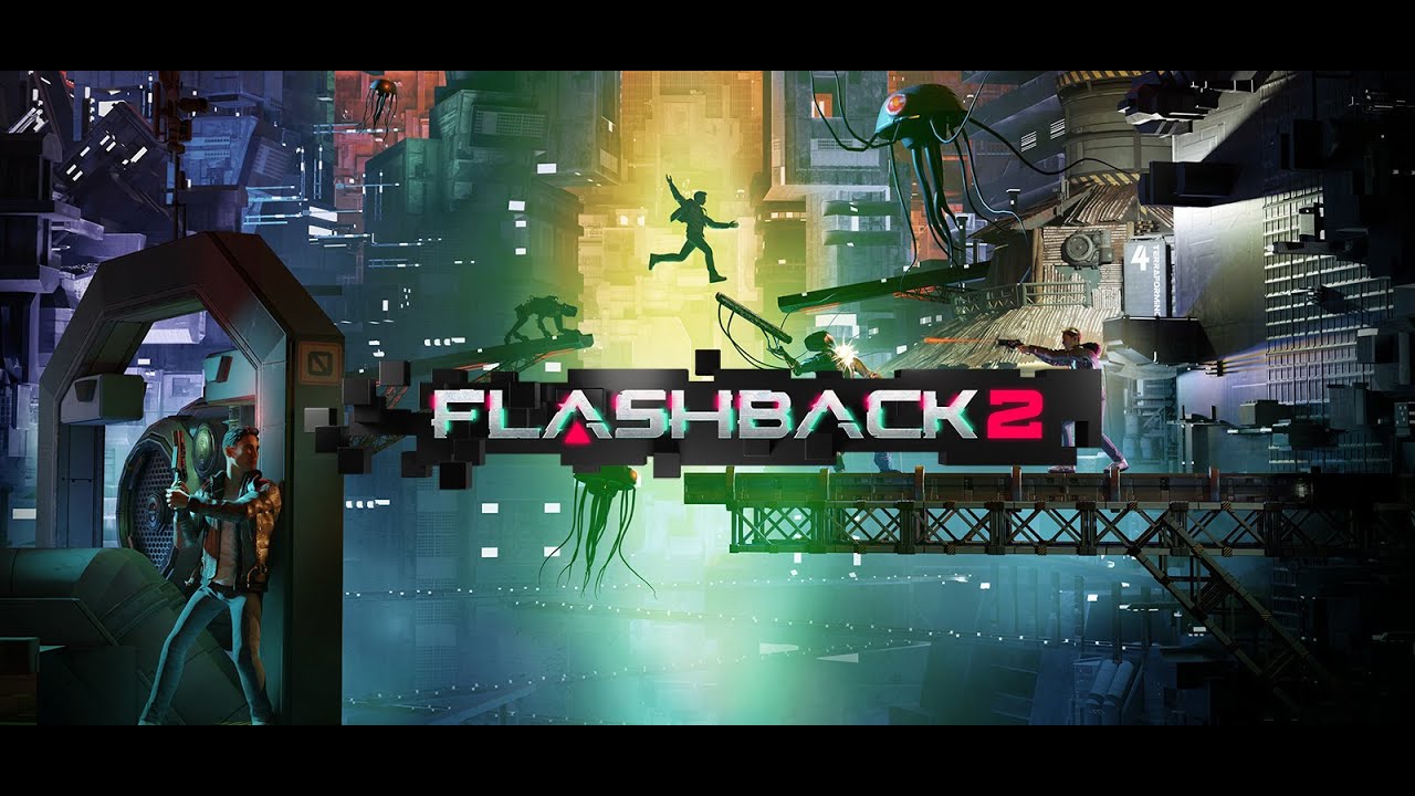 Flashback 2 Full Game Walkthrough Jeu Complet Part 2 End Youtube