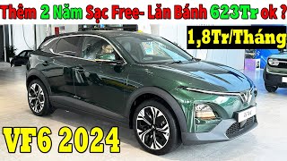 ✅Tăng Cường Thêm 2 Năm Miễn Phí Sạc Vinfast VF6, Bỏ Ra Có 1,8Tr/Tháng| Lăn Bánh Vinfast VF6|Topcarvn