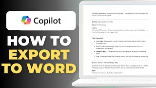 How To Export Microsoft Copilot Responses To Word Or TXT File