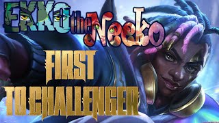 First to Challenger, Día 1 | Ekko the Neeko ft. ElmilloR, PauSenpaii, Jade y Niiaraa