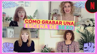 Cómo se graba una escena de sexo, con Diana Gómez y el cast de Valeria