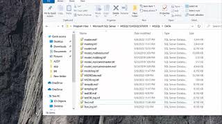 Import mdf database file to SQLServer