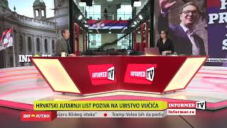 Hrvatski Jutarnji list poziva na ubistvo Vučića