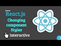 05.1 Conditional rendering different styles to components - React js Interactive Tutorial Exercises