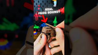 3D printed Real sounding Percussion Frog instrument #cooking