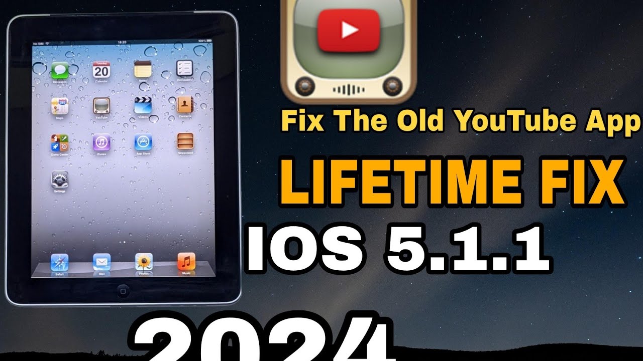 How To Permanently Fix The Old Youtube App On Ios 5 1 1 2024 Edition How To Permanently Fix The Old Youtube App On Ios 5 1 1 2024 Edition