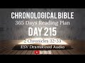 day 215 esv dramatized audio one year chronological daily bible reading plan aug 3