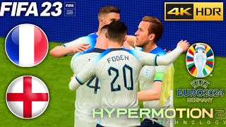 France VS England | FIFA 23 PC Gameplay Laptop | Ghanz Sports