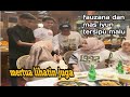 mas iyun ber salaman dengan calon mertua dan calon istrinya mbak fauzana#mereka masih canggung malu