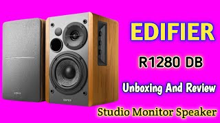 Home Studio Monitor Edifier || Edifier R1280DB Studio Monitor Speaker || Unboxing And Sound Test