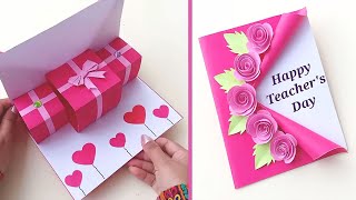 How to make Teacher's Day Card | | Card Idea for Competition  || Handmade Card tutorial.