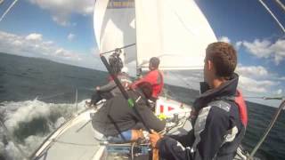 HYC K25 J24 25 knots+ Wipeout