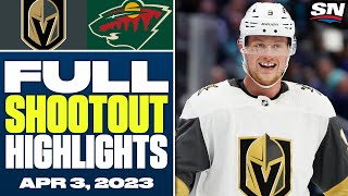 Vegas Golden Knights vs. Minnesota Wild | FULL Shootout Highlights