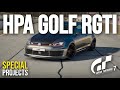 GT7 | HPA Motorsports Golf RGTi Build Tutorial | Special Projects | Golf 7 R GTi