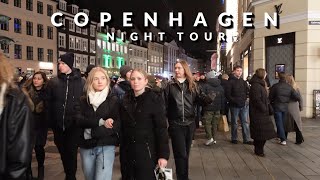 Day to Night. Copenhagen CHRISTMAS🎄 magic atmosphere Virtual Tour 4K