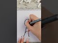 How to Draw People with only a K #people #draw #fun #youtubeshorts #love