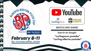 Karsten Sturmay vs. Jared Jenkins - Draw 2 - Alberta Boston Pizza Cup [C]