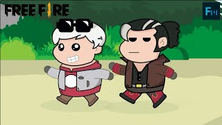 Funny Duo Team | Free Fire Animation | by : FIND MATOR