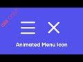 Animated Hamburger Menu Icon CSS Only