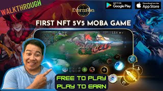 Best MOBA Game?! Evermoon: The First NFT 5V5 MOBA Game, Free To Play \u0026 Play to Earn